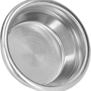 Staal 58 mm koffie Portafilter Basket Dual Cup Capaciteit Semi -automatische espressomachine Accessoire