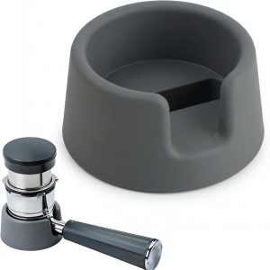 Stabiele en antislip koffie tamper basis van silicone voor precisie bij het persen, geschikt voor filterhouders van espressomachines, duurzaam en eenvoudig schoon te maken