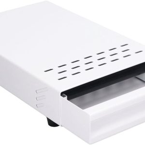 Stainless Steel Koffiemolen Knock Box met Rubber voor Espresso en Koffiepoeder - Ideaal voor Thuis en Cafés, 7.1 x 41 x 2 Inch