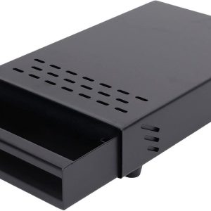 Stijlvolle RVS Koffie Beat Box Container - Herbruikbare Poederbak voor Thuis en Café, 18 x 20 cm, Ideaal voor Espresso en Koffieaccessoires