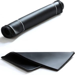 Stunq® Siliconen mat onder koffiezetapparaat anti-slip onderlegger voor volautomatische koffiemachine accessoires Mat Zwart