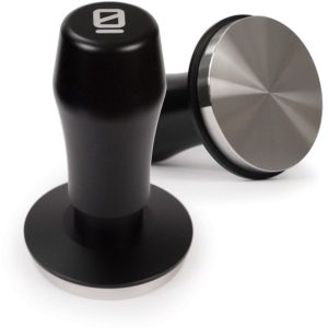 Tamper - 58mm - Self Leveling Koffie Tamper - Sage Oracle - Gekalibreerde Koffie Stamper met Veer - Geschikt voor Espressomachine met 58mm Portafilter (La Marzocco, Lelit, ECM, Rocket, Expobar, Rancilio, Gaggia, Vibiemme, E61 machines en meer) - Tare