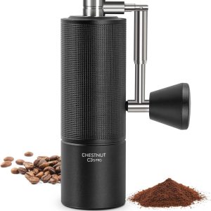 Thijox - Handmatige Koffiemolen TIMEMORE Chestnut C3s PRO, Upgrade Volledig Metalen Behuizing, Inklapbare Handgreep, Voor Espresso Tot French Press -