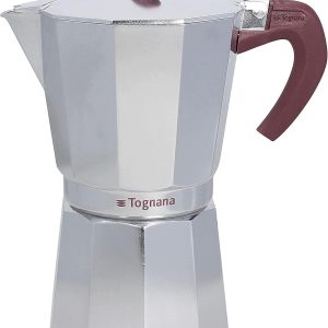 Tognana Moka Cafetière - Aluminium - 12 Kopjes