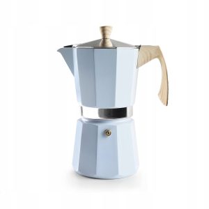 Toscana Moka Pot voor 6 Kopjes (300ml) - Aluminium met Inductie Bodem