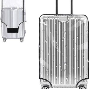Transparante pvc-kofferbeschermhoezen, bagageafdekking voor koffer, conventionele bagagebeschermers en bijgewerkte koffer-ritssluitingen