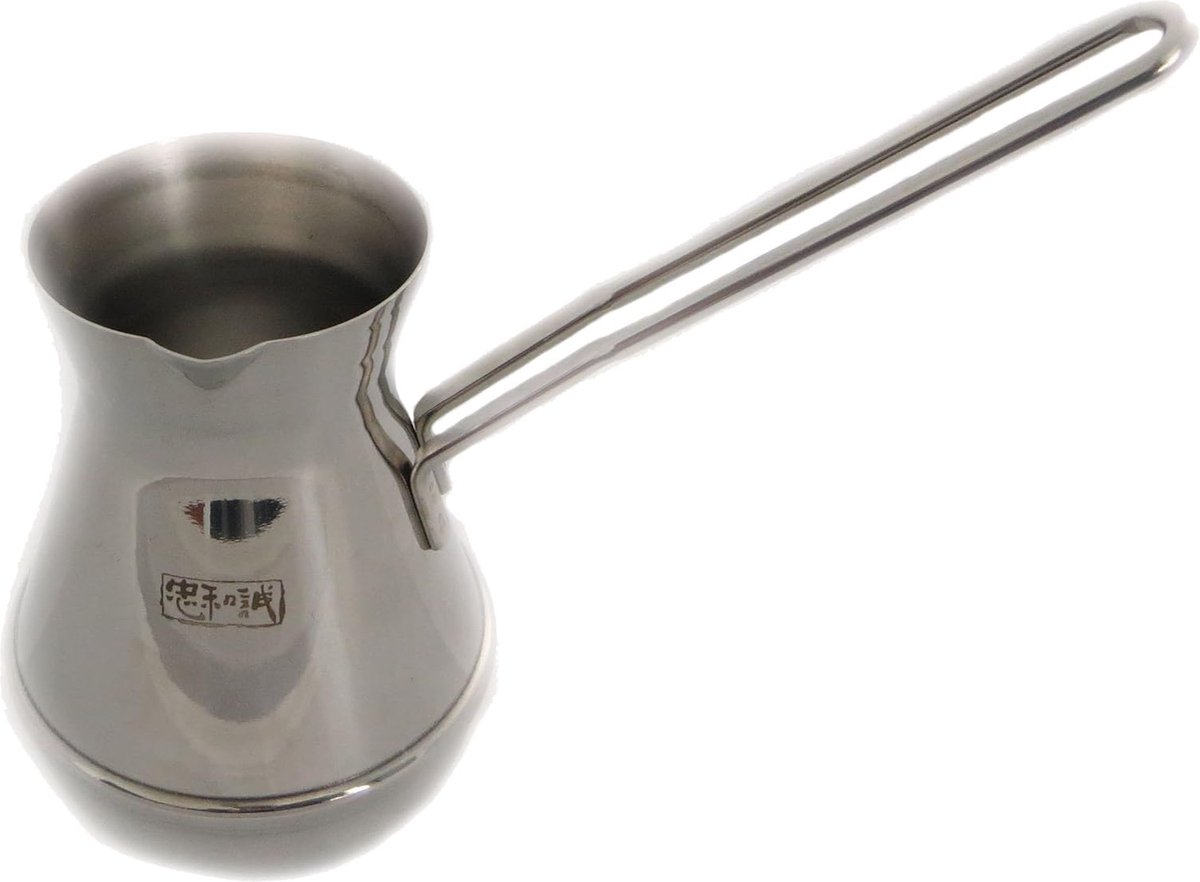 Turks koffiezetapparaat mokkapot espressomachine 350 ml volledig roestvrij staal 1 mm
