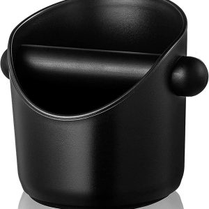 Uitklopbak Koffie - Barista Essentials Uitkloplade en Koffieresidubak - Accessoires Voor Koffiemachine en Espressomachine - Perfect Voor Espresso en Thuisbarista - Zwart