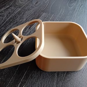 Uitlekbakje, capsulehouder, koffiecups houder voor 4 Dolce Gusto koffie cups capsules