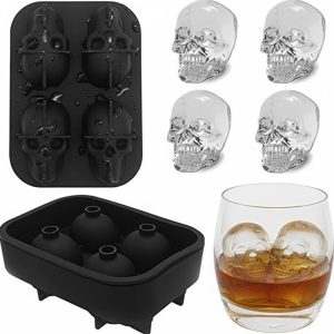 VHV - IJsblokjesvorm - voedselveilige siliconen katvorm 1 stuks - met deksel, makkelijk lossen - voor whisky, cocktails, ijskoffie en feestjes