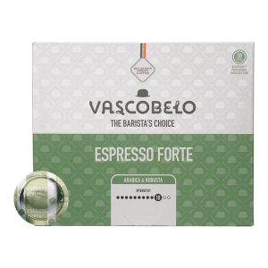 Vascobelo Espresso Forte - 50 Nespresso PRO compatible pads