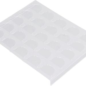 Vertuoline Koffiecapsulehouder met opbergvak onder de lade, geschikt voor 25 capsules. Capsulehouder met opbergvak en organizer voor koffiecapsules, voor Nespresso Vertuo.