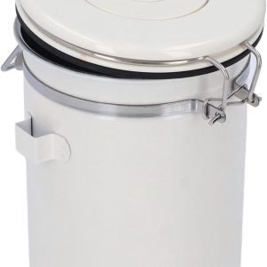 Voedselbewaarbus - Opslagcontainer - Verse Producten Houden - Luchtdicht Ontwerp - 1.8 Liter - Wit