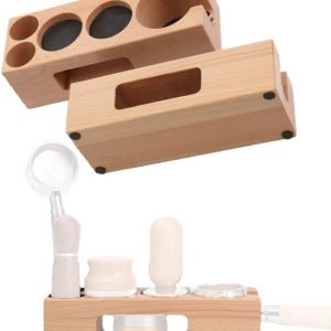Zalati Sabotagehouder, hout, espressomachine, koffiefilterstandaard, portafilterrek voor het maken van koffie, 51/54 mm
