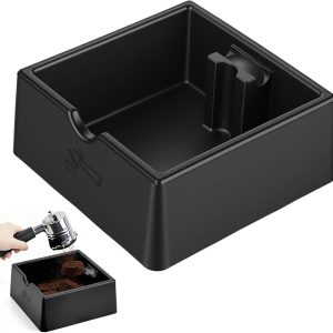 Zwarte siliconen espresso-koffiebus, espresso-koffiebus voor koffiepads