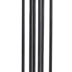 geschikt voor 20 Nespresso capsules, stijlvolle koffiecapsulehouder, diameter 10 x 37,5 cm, zilver