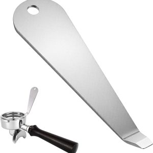 zeefhouder, roestvrij staal 304, 91 x 25 mm, barista-gereedschap voor espressomachines, hefboomwerking, compact en duurzaam